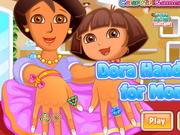 Online igrica Dora Hand Spa For Mom