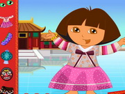 Dora in China Dressup