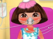 Online game Dora Sunburn