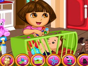 Online igrica Dora The Babysitter Slacking