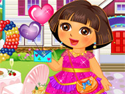 Online igrica Dora Valentine Sweet Dresup