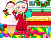 Online game Elsa Baby Celebrate Christmas