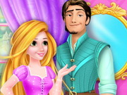 Online igrica Elsa Become Rapunzel free for kids