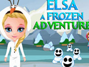 Online igrica Elsa Frozen Adventure Snowgies