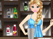 Elsa Frozen Bartender