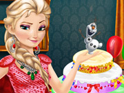 Online game Elsa Frozen Birthday