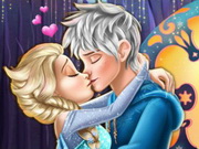 Online igrica Elsa Kissing Jack Frost