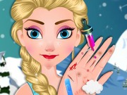 Online game Elsa Nails Heal Spa