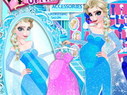 Online game Elsa Pregnant Shopping Clothes