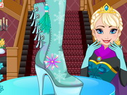 Online igrica Elsa Shoes Design