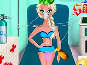 Online game Elsa Sunburn