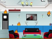 Online igrica Escape House on Fire free for kids