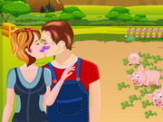Online igrica Farm Kissing 4