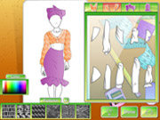 Online game Fashion Studio African Style