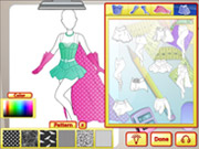 Online game Fashion Studio Superhero Girl