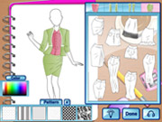 Online game Fashion Studio Teacher Outfit