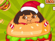 Online game Fat Dora Eat Eat Eat