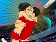 Online game Fifa World Cup Kissing