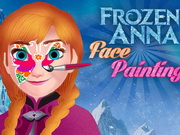 Frozen Anna Face Painting