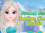 Online igrica Frozen Elsa Feather Chain Braids