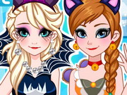 Online igrica Frozen Halloween Cute And Creepy