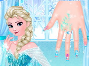 Online igrica Frozen Manicure free for kids