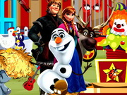 Online igrica Frozen Princess Circus
