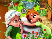 Online game Frozen Princess Garden