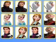 Online game Frozen Princess Memory Puzzle