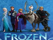 Online igrica Frozen Ride free for kids