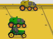 Futuristic Tractor Racing