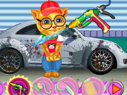 Online game Ginger Car Cleaning
