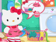 Online igrica Hello Kitty Laundry Day