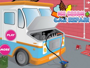 Online game Ice cream car repair