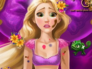 Online game Injured Rapunzel