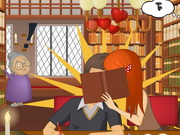 Online igrica Kissing in the Library free for kids