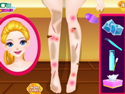 Online game Little Princess Legs Doctor For Barbie