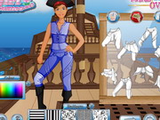 Online igrica Makeover Studio - Pirate Girl