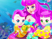 Igrica za decu Mermaid Gives Birth Twins