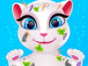 Online igrica Messy Angela Makeover free for kids