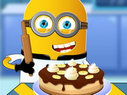 Minion Cooking Banana Cake