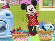 Online igrica Minnie Mouse Washing Clothes