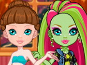 Monster High Venus McFlytrap Makeup