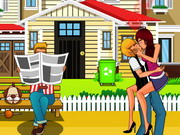 Online igrica Neighborhood Kissing 2