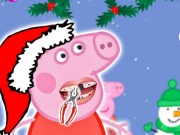Online igrica Peppa Pig Christmas Dentist