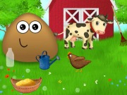 Online igrica Pou at the Farm