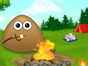 Online igrica Pou Camp Fire