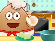 Online game Pou Cooking Raffaello