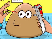 Online game Pou Eye Doctor