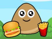 Online game Pou Food Hunt